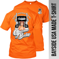 Easily Distracted Boob Kenworth W900 - Made in the USA Apparel