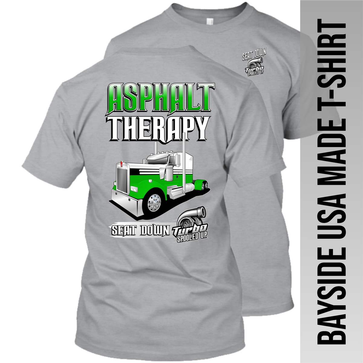 Asphalt Therapy - Kenworth - Made in the USA Apparel
