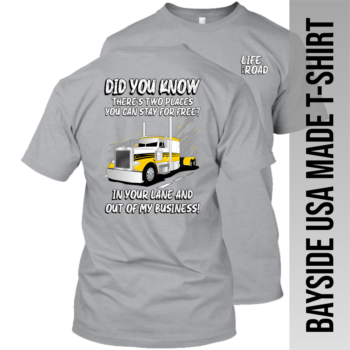 Did You Know There are 2 Places - Peterbilt - Made in the USA Apparel