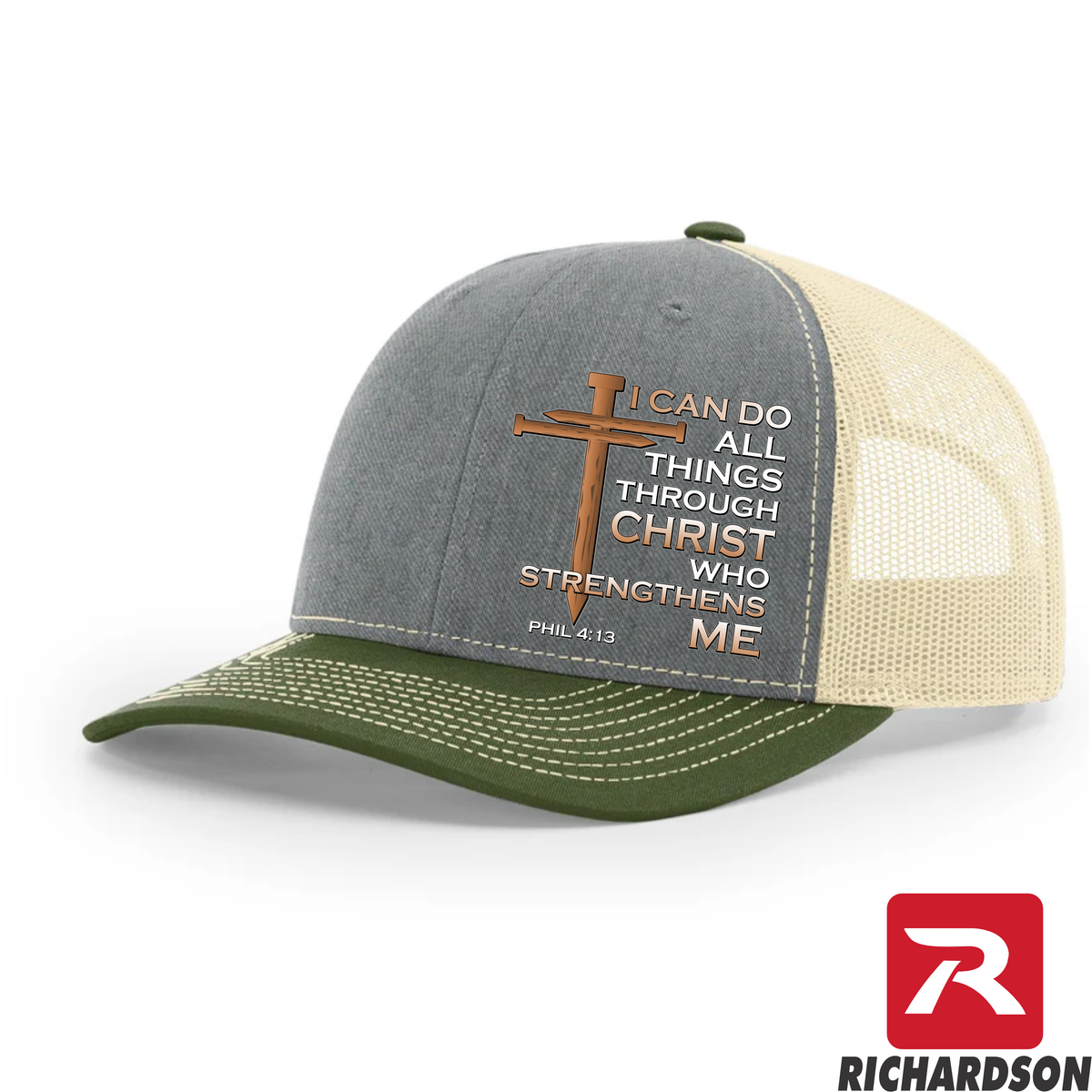 I Can Do All Things Through Christ  - RICHARDSON 112 Hat  - Free Shipping