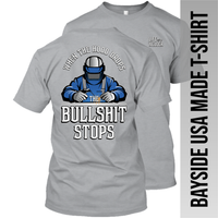 Welder - When the Hood Drops the Bullshit Stops - Made in the USA Apparel