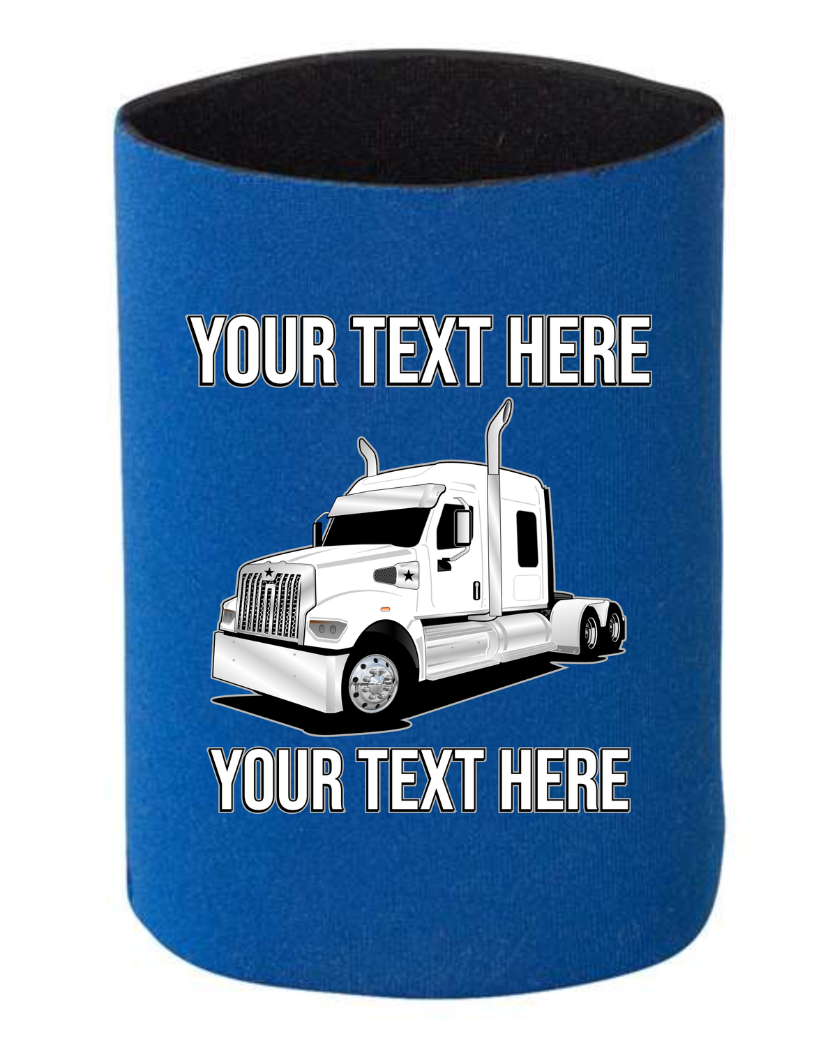Western Star 49x - 1 DOZEN Can Cooler Koozies  - Your Text Here - Free Shipping