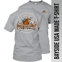Ain't No Feelin' Like Cowmobilin' - Bovine Relocation - Made in the USA T-Shirt