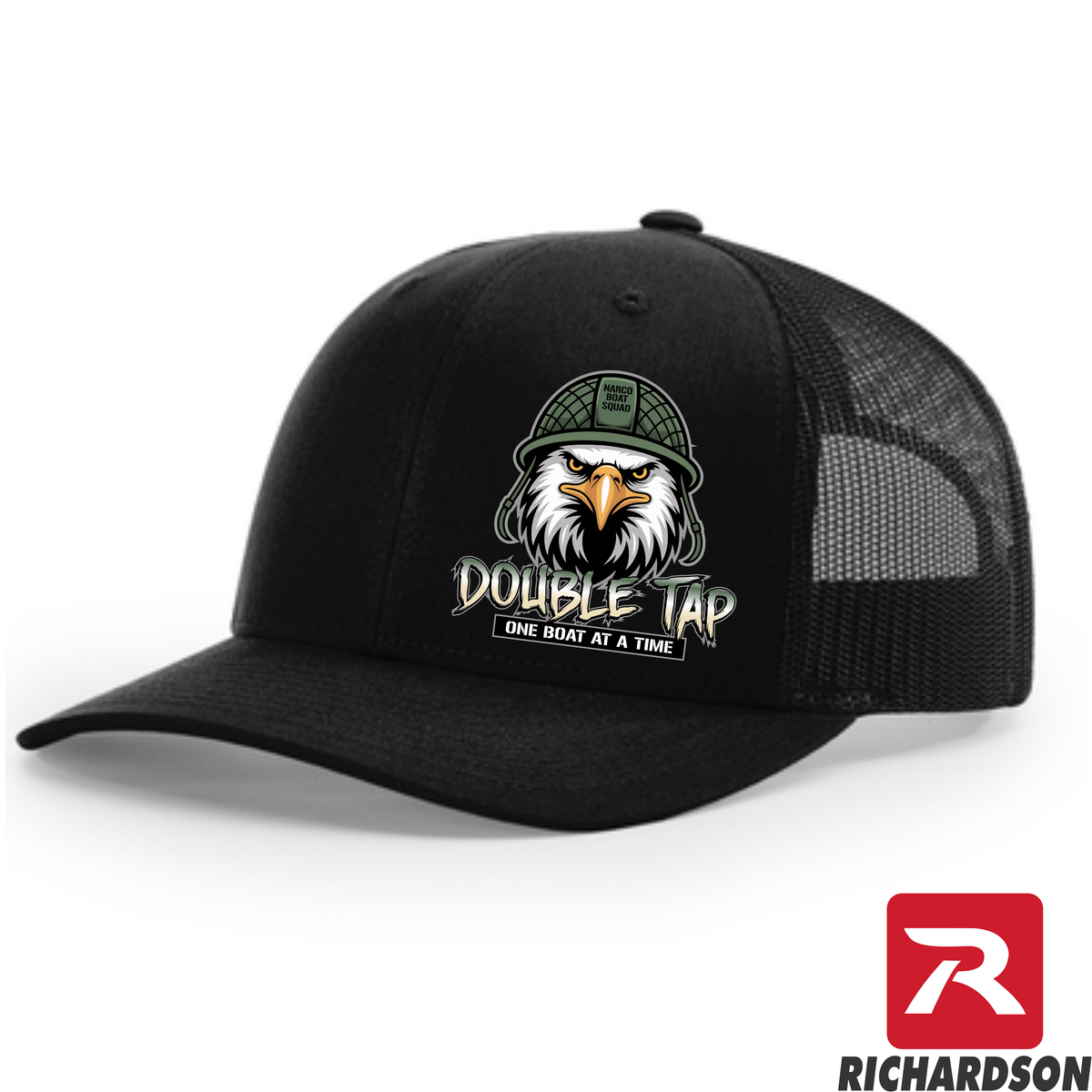Double Tap - One Boat at a Time - Richardson 112 Hat - Free Shipping