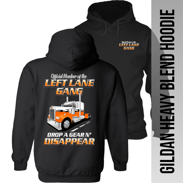 Official Member of the Left Lane Gang - Kenworth W900 - Hoodie