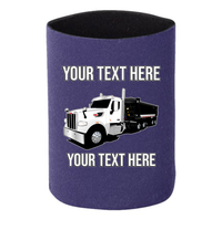 Peterbilt 567 Dump Trailer  - 1 DOZEN Can Cooler Koozies