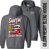 Shiftin' til the Casket Drops - Freightliner Cascadia - Hoodie