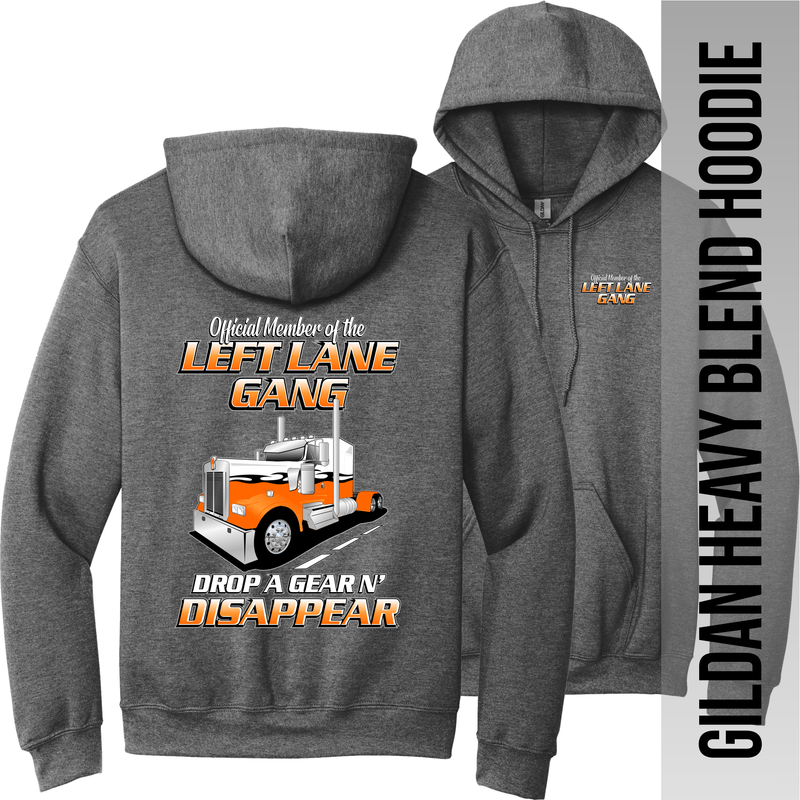 Official Member of the Left Lane Gang - Kenworth W900 - Hoodie