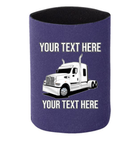 Western Star 49x - 1 DOZEN Can Cooler Koozies  - Your Text Here - Free Shipping