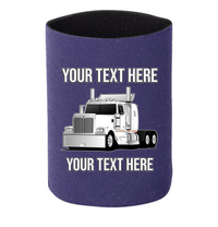 Western Star - 1 DOZEN Can Cooler Koozies - Your Text Here - Free Shipping