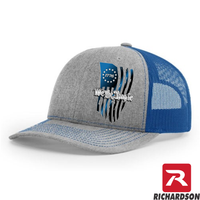 1776 We The People - Tattered Flag - Richardson 112 Hat - Free Shipping