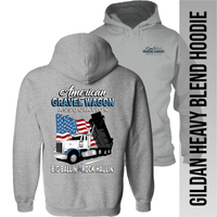 American Gravel Wagon Association - Peterbilt Dump Truck - Hoodie