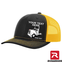 RICHARDSON 112 - Kenworth Day Cab  - Your Text Snapback Hats - Free Shipping
