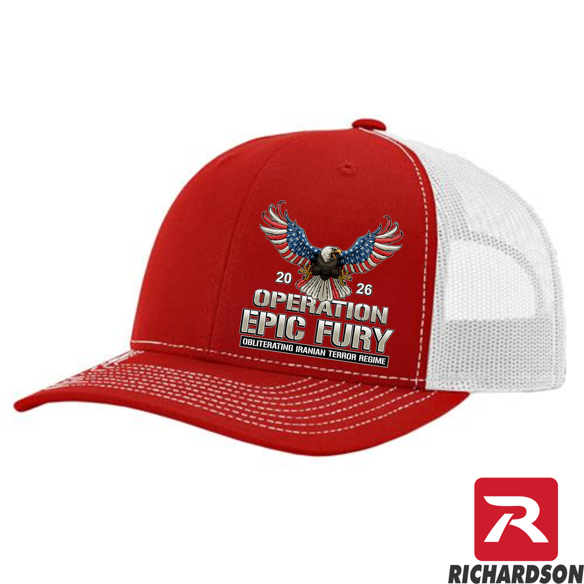 Operation Epic Fury - RICHARDSON 112 Hat  - Free Shipping