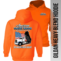 American Gravel Wagon Association - Peterbilt Dump Truck - Hoodie