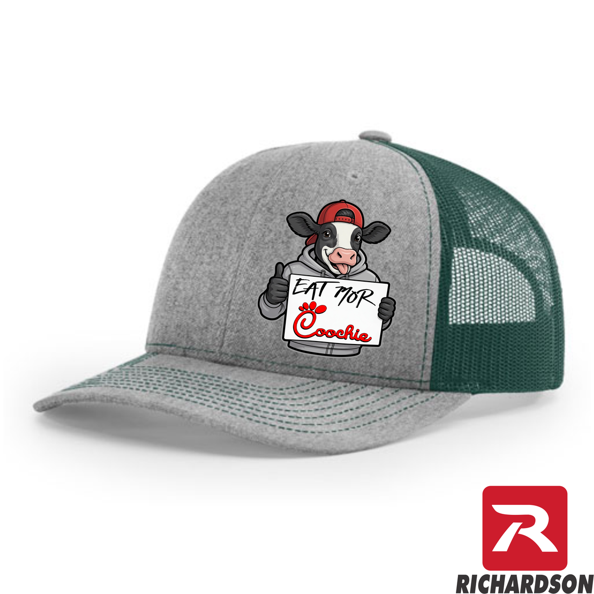Eat Mor Coochie - RICHARDSON 112 Trucker Hat - Free Shipping