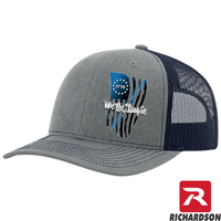 1776 We The People - Tattered Flag - Richardson 112 Hat - Free Shipping