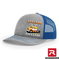 Legends of the Left Lane - 1974 Kenworth  A Model - Richardson 112 Hat - Free Shipping