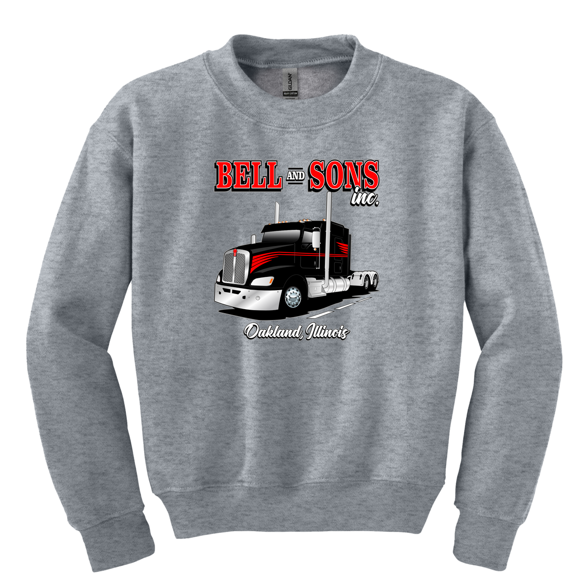 Bell and Sons Inc. Youth Crew Neck Unisex Premium Sweatshirt
