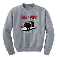 Bell and Sons Inc. Youth Crew Neck Unisex Premium Sweatshirt
