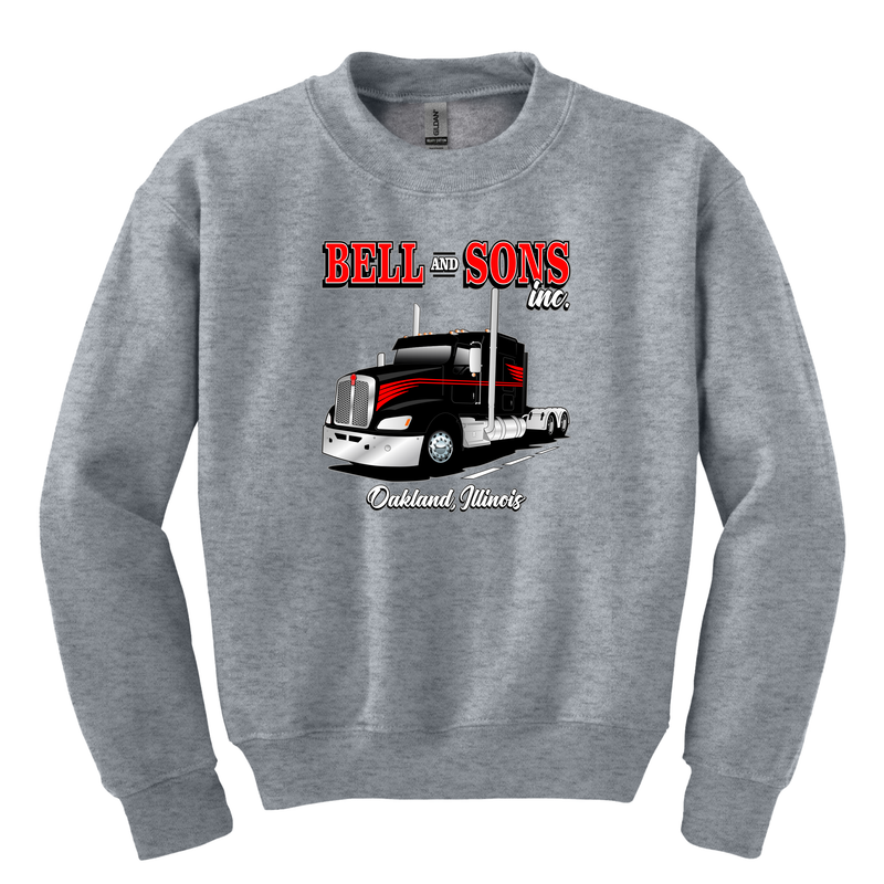 Bell and Sons Inc. Youth Crew Neck Unisex Premium Sweatshirt