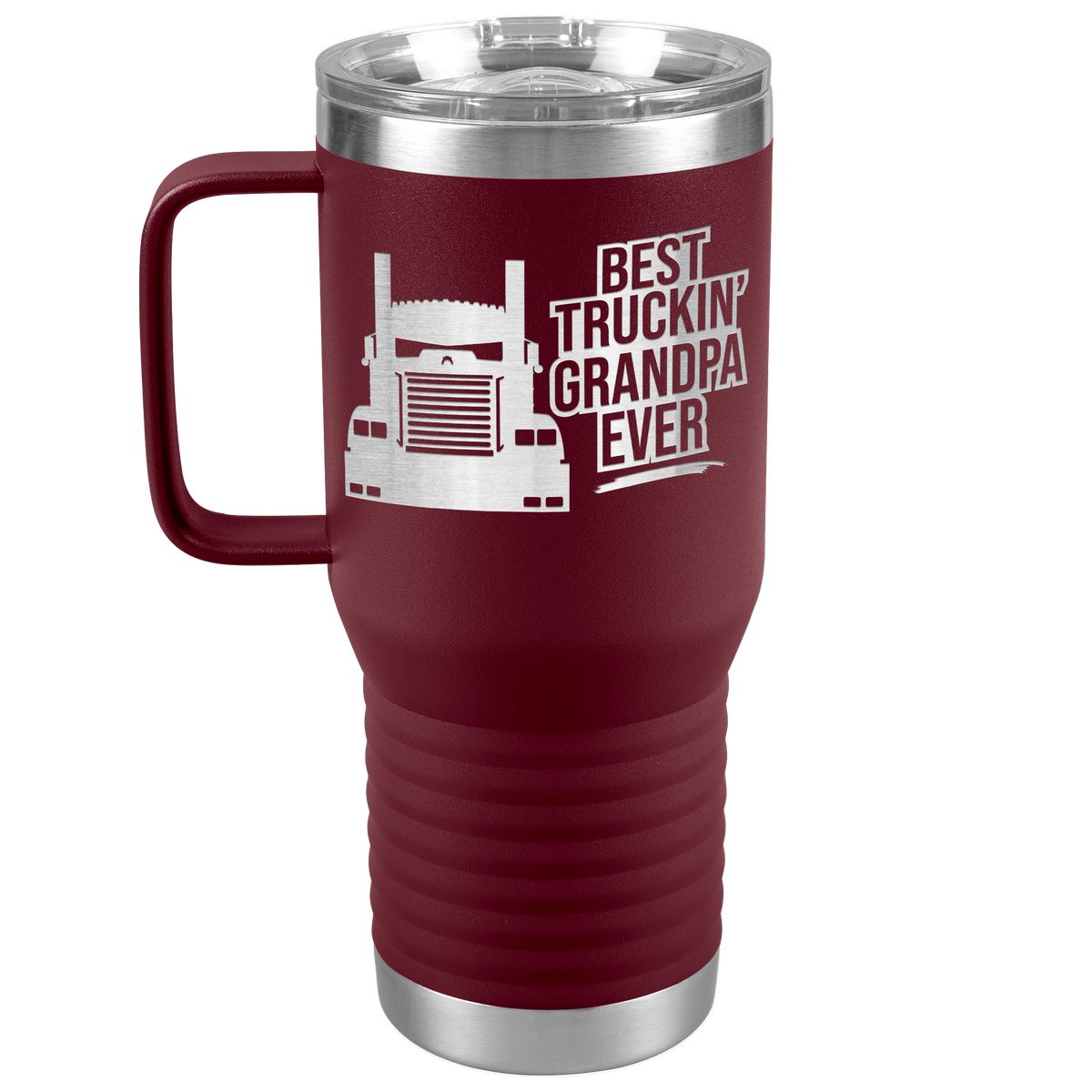 Best_Truckin_Grandpa_Ever_-_20oz_Handle_20oz_Travel_Tumbler_Maroon_Mockup.png