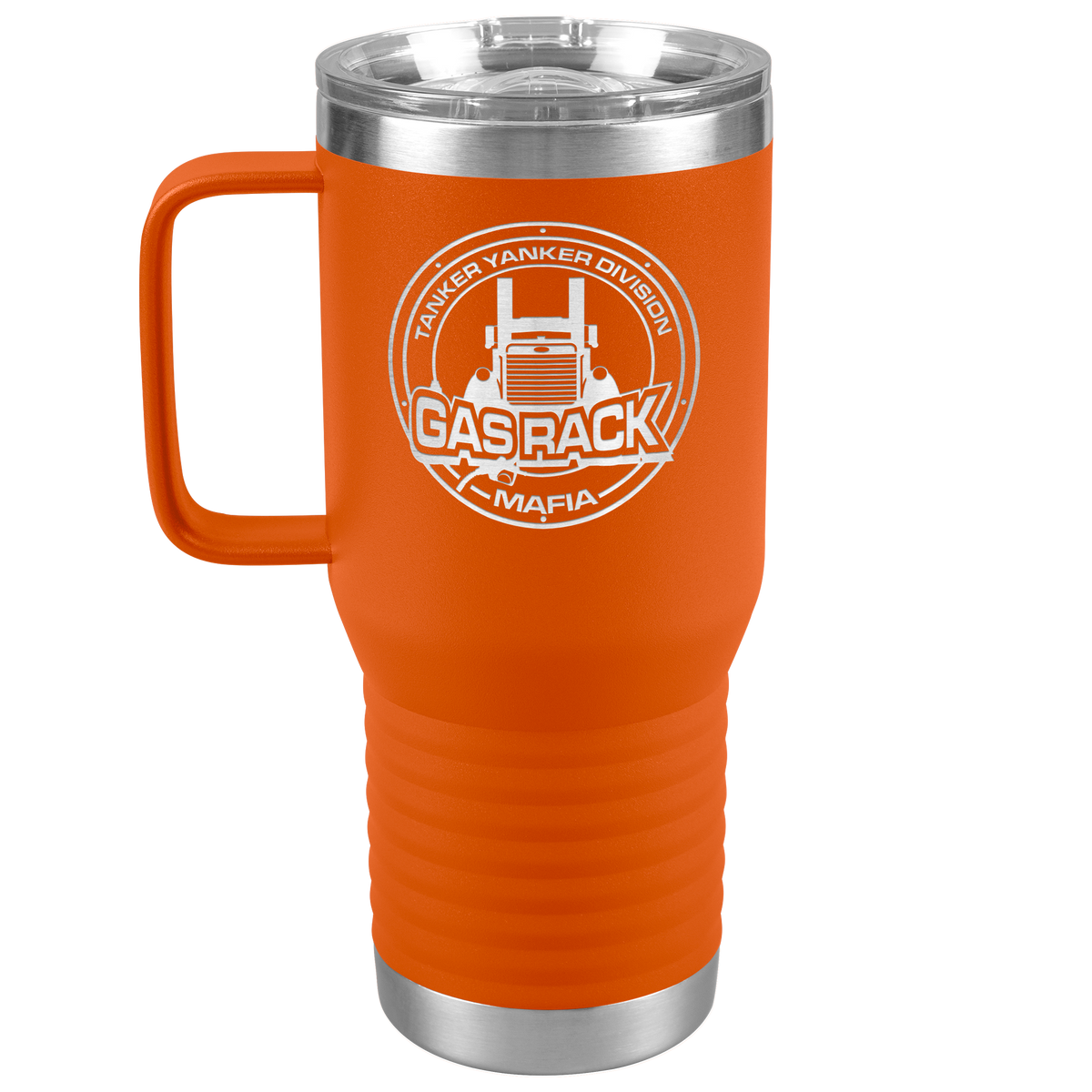 Gas_Rack_Mafia_-_Peterbilt_-_20oz_Handle_20oz_Travel_Tumbler_Orange_Mockup.png