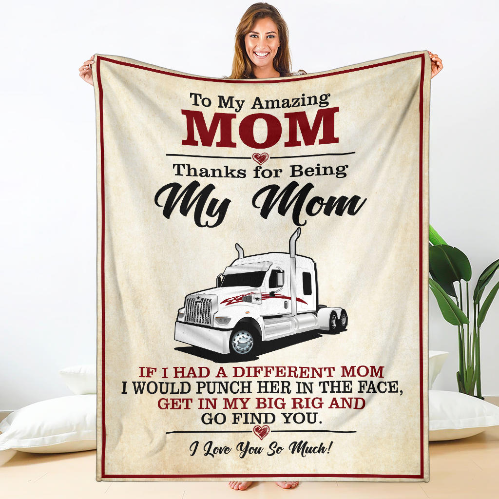 To My Amazing Mom Blanket - Western Star
