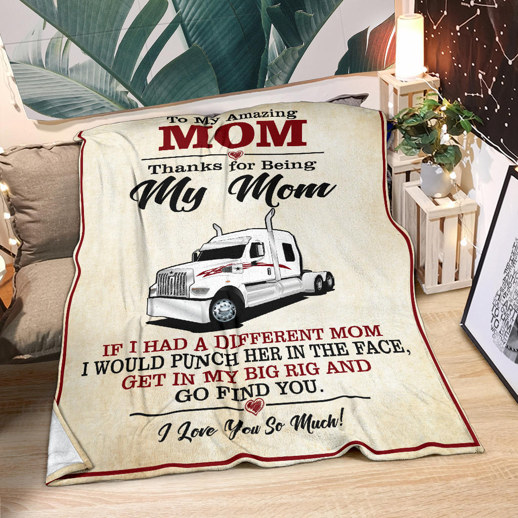 To My Amazing Mom Blanket - Western Star