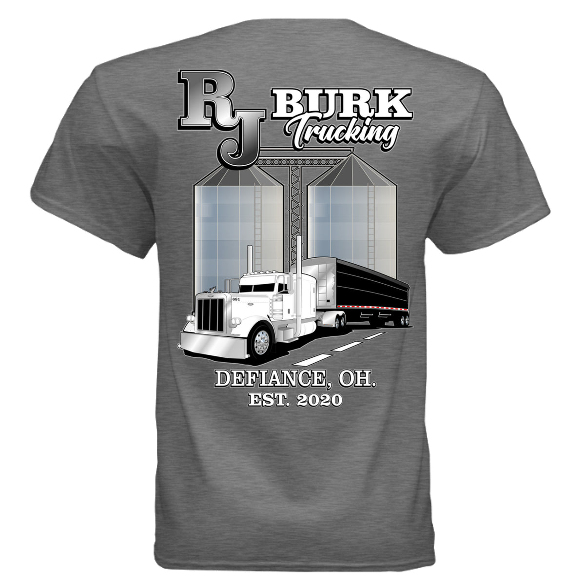 GRAPHITE HEATHER - BACK