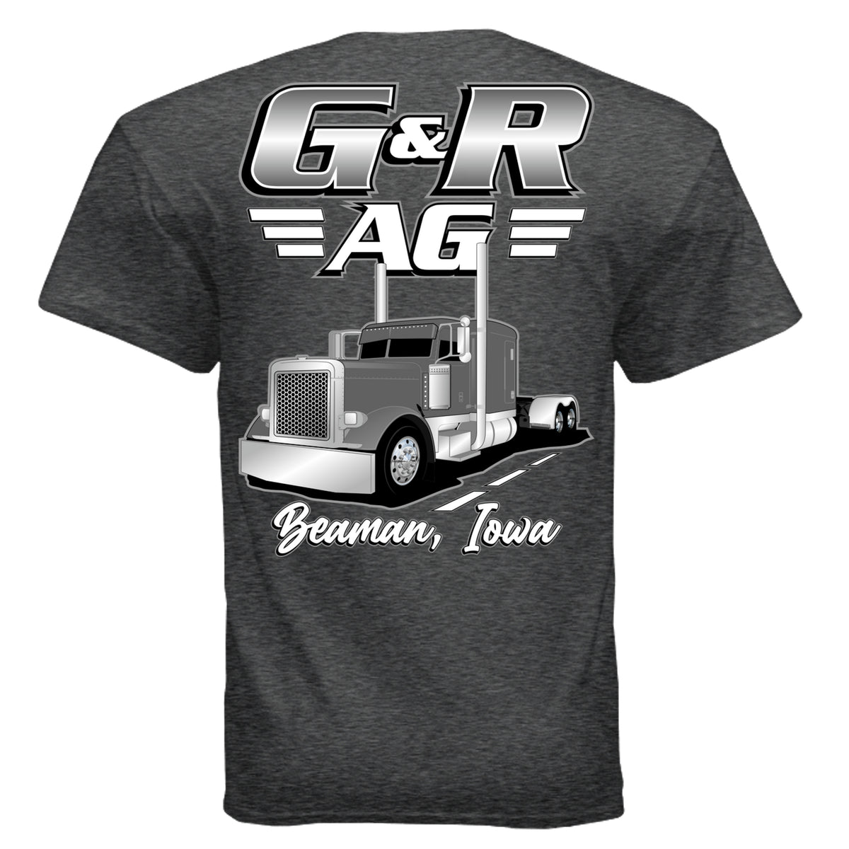 DARK HEATHER - G500 - BACK
