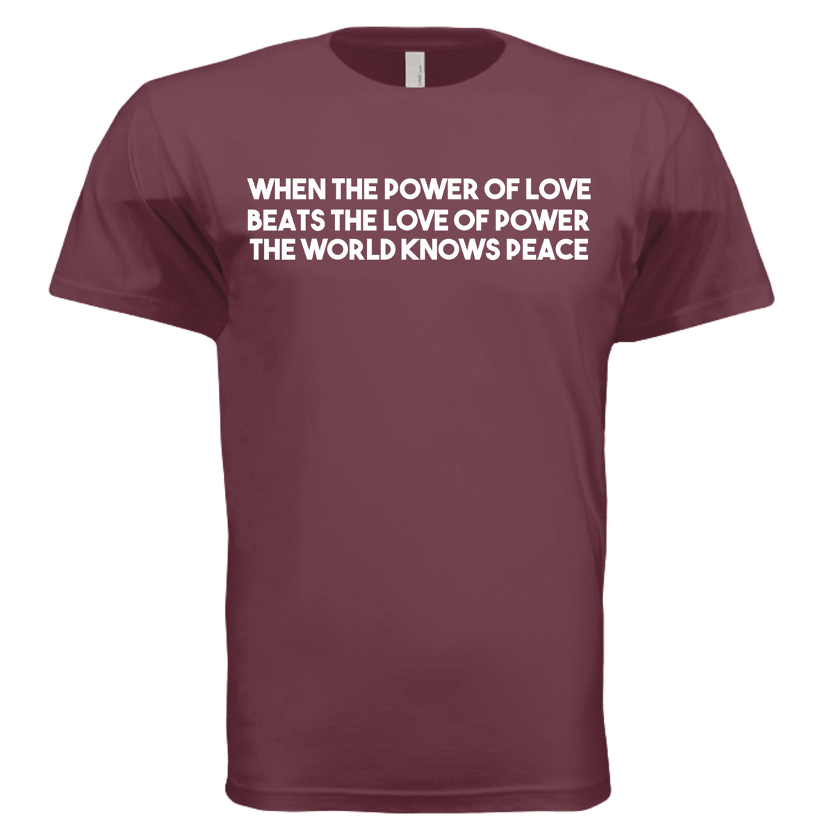 Heather Maroon - 6410 - FRONT