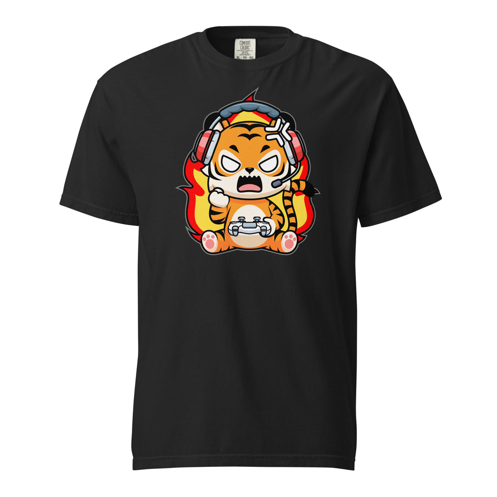 Anger Gamer Cat - Gamer T-Shirt – Working Man Threads